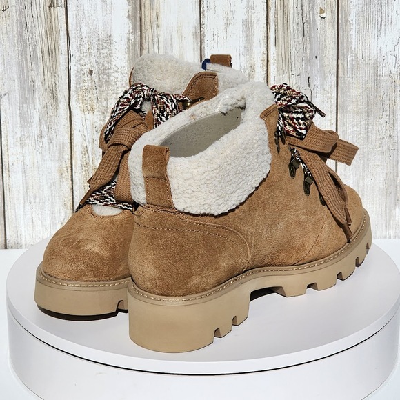 White Mountain Women's Gloving Hiker Lace Up Booties - Size 7.5 - Chestnut - Picture 7 of 12